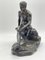 Seated Athletic Youth, Bronze Sculpture 7