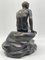Seated Athletic Youth, Bronze Sculpture 4