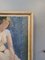 Angela, Dipinto ad olio, anni '50, con cornice, Immagine 8
