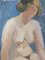 Angela, Dipinto ad olio, anni '50, con cornice, Immagine 10