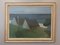 Coastal Retreat, Oil Painting, 1950s, Framed, Image 1