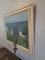 Retiro costero, pintura al óleo, años 50, enmarcado, Imagen 5