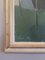 Coastal Retreat, Oil Painting, 1950s, Framed 10