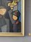 Three Musicians, Oil Painting, 1950s, Framed 6