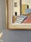 The Blue Staircase, Oil Painting, 1950s, Framed, Image 6