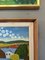 Paese delle meraviglie, dipinto ad olio, anni '50, con cornice, Immagine 6