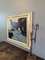 Paseo crepuscular, pintura al óleo, años 50, enmarcado, Imagen 8