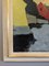 Paseo crepuscular, pintura al óleo, años 50, enmarcado, Imagen 11