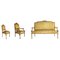 French Sofa and Armchairs, Late 19th Century, Set of 3, Image 1