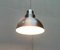 Lámpara colgante minimalista Mid-Century de aluminio, años 60, Imagen 5