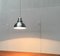 Lámpara colgante minimalista Mid-Century de aluminio, años 60, Imagen 8