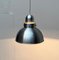 Lámpara colgante minimalista Mid-Century de aluminio, años 60, Imagen 17