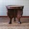 Side Table with Red Marble Top, Late 19th Century 1