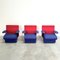 Postmodern Lounge Chairs by Gordon Russell, 1996, Set of 3, Image 1