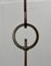 Mid-Century Danish Metal and Glass Candleholder Pendant, 1960s 17