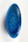 Large Mid-Century Italian Rimini Blu Pottery Wall Plate by Aldo Londi for Bitossi, 1960s, Image 14