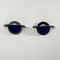 Postmodern Blue Wall Lights, 1980s, Set of 2, Image 3