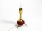 Mid-Century Moderne Dreibein Tischlampe aus Messing, 1950er 8