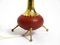 Mid-Century Modern Brass Tripod Table Lamp, 1950s 13