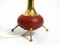 Mid-Century Modern Brass Tripod Table Lamp, 1950s, Image 13