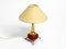 Mid-Century Modern Brass Tripod Table Lamp, 1950s, Image 3