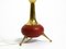 Lampe de Bureau Tripode Mid-Century en Laiton, 1950s 16