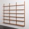 Modular Teak Wall Unit in the style of Poul Cadovius, 1970s 3