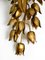 Wisteria Wall Lamps in Gold-Plated Metal by Hans Kögl, 1970s, Set of 2 15