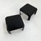 Black Elena Stacking Tables by Vico Magistretti for Metra, 1970s, Set of 2, Image 5