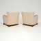 Art Deco Finnish Satin Birch Armchairs, 1930s, Set of 2 4