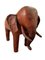 Sgabello Elephant in pelle di Dimitri Omersa, Regno Unito, anni '60, Immagine 1