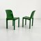Green Selene Chairs by Vico Magistretti for Artemide, 1970s, Set of 4 2