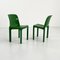 Green Selene Chairs by Vico Magistretti for Artemide, 1970s, Set of 4, Image 2