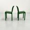 Chaises Selene Vertes par Vico Magistretti pour Artemide, 1970s, Set de 4 5