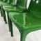 Green Selene Chairs by Vico Magistretti for Artemide, 1970s, Set of 4 7