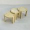 Nesting Tables by Giotto Stoppino for Kartell, 1970s, Set of 3 5