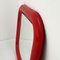 Red Delfo Mirror by Sergio Mazza for Artemide, 1960s, Image 4