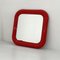 Specchio Delfo rosso di Sergio Mazza per Artemide, anni '60, Immagine 1