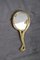 Hand Mirror with Gilded Brass Frame, 1980s 7