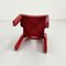 Red Model 4867 Universale Chair by Joe Colombo for Kartell, 1970s 11