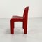 Red Model 4867 Universale Chair by Joe Colombo for Kartell, 1970s 5