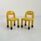 Yellow Children's Chairs from Omsi, Italy, 2000s, Set of 2 1