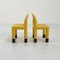 Yellow Children's Chairs from Omsi, Italy, 2000s, Set of 2 3