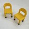 Gelbe Kinderstühle von Omsi, Italy, 2000er, 2er Set 5