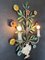 Sconce in Painted Forged Iron by Officina Ciani, Florence, Italy 3