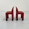 Red Children's Chairs from Omsi, Italy, 2000s, Set of 2, Image 3