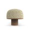 Hygge Bench in 0002 Kvadrat Zero Fabric and Walnut by Saccal Design House for Collector 2