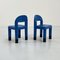 Blue Kids Chairs from Omsi Italy, Set of 2, Image 2