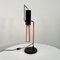 Lámpara de escritorio de neón de metal perforado, años 80, Imagen 4