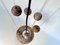 Large Brutalist Studio Ceramic Art Hanging Lamp with Cascading Ceramic Spheres attributed to Bücking-Börnsen, Germany, 1960s 11